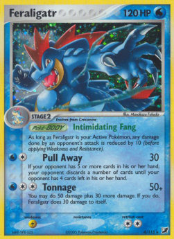 Feraligatr - EX Unseen Forces (Holo Rare) [UF-4]