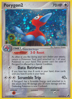 Porygon2 - EX Unseen Forces (Holo Rare) [UF-12]