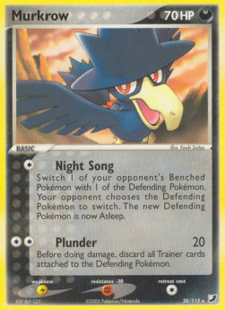 Murkrow - EX Unseen Forces (Rare) [UF-30]