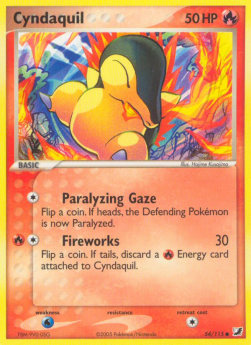 Cyndaquil⁣ - EX Unseen Forces⁣ (Common)⁣ [54]