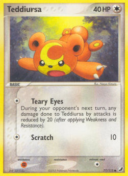 Teddiursa - EX Unseen Forces (Common) [UF-77]