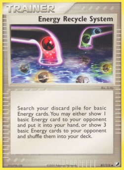 Energy Recycle System - EX Unseen Forces (Uncommon) [UF-81]