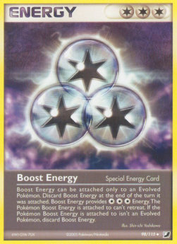 Boost Energy - EX Unseen Forces (Uncommon) [UF-98]