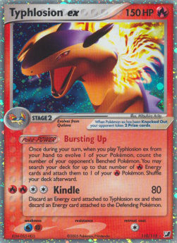 Typhlosion ex - EX Unseen Forces (Ultra Rare) [UF-110]