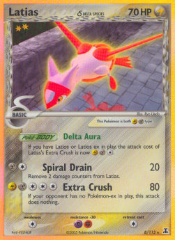 Latias δ Delta Species - EX Delta Species (Holo Rare) [DS-8]