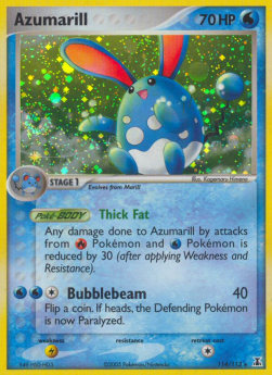 Azumarill - EX Delta Species (Secret Rare) [DS-114]