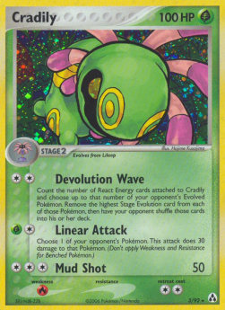 Cradily - EX Legend Maker (Holo Rare) [LM-3]