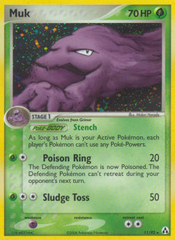 Muk - EX Legend Maker (Holo Rare) [LM-11]
