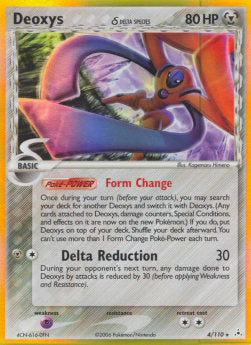 Deoxys δ Delta Species - EX Holon Phantoms (Holo Rare) [HP-4]