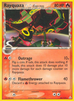 Rayquaza δ Delta Species - EX Holon Phantoms (Rare) [HP-26]
