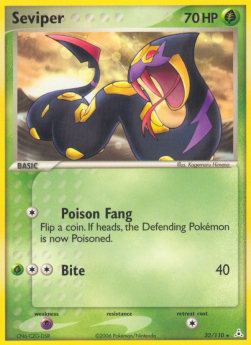 Seviper - EX Holon Phantoms (Rare) [HP-32]