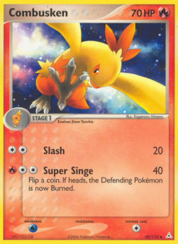 Combusken - EX Holon Phantoms (Uncommon) [HP-39]
