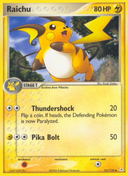 Raichu - EX Holon Phantoms (Uncommon) [HP-51]