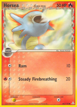 Horsea δ Delta Species - EX Holon Phantoms (Common) [HP-66]