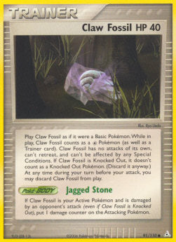 Claw Fossil - EX Holon Phantoms (Common) [HP-91]