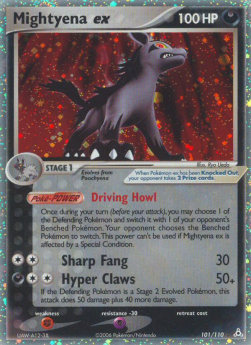 Mightyena ex - EX Holon Phantoms (Ultra Rare) [HP-101]