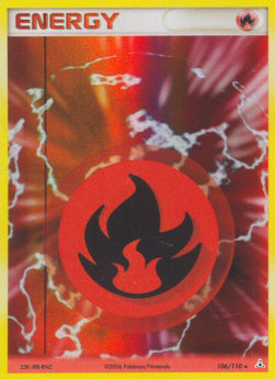 Fire Energy - EX Holon Phantoms (Holo Rare) [HP-106]