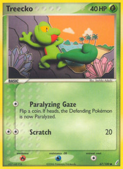 Treecko - EX Crystal Guardians (Common) [CG-67]