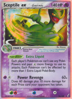 Sceptile ex δ Delta Species - EX Crystal Guardians (Ultra Rare) [CG-96]