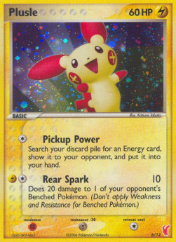 Plusle - EX Trainer Kit 2 (Fixed) [TK2-P6]