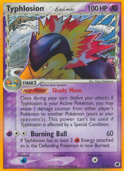 Typhlosion δ Delta Species - EX Dragon Frontiers (Holo Rare) [DF-12]