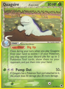 Quagsire δ Delta Species - EX Dragon Frontiers (Rare) [DF-21]