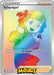 (277/264) Schoolgirl - Rainbow Enkeltkort Fusion Strike 