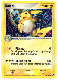 Raichu - EX Power Keepers (Holo Rare) [PK-12]