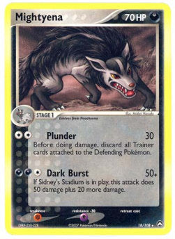 Mightyena - EX Power Keepers (Rare) [PK-18]