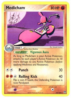 Medicham - EX Power Keepers (Uncommon) [PK-34]