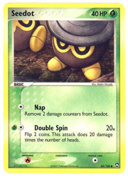 Seedot - EX Power Keepers (Common) [PK-60]