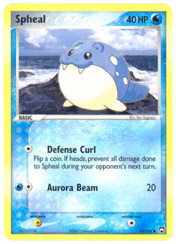 Spheal - EX Power Keepers (Common) [PK-65]
