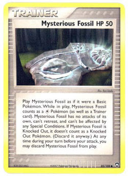 Mysterious Fossil - EX Power Keepers (Common) [PK-85]