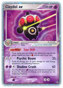 Claydol ex - EX Power Keepers (Ultra Rare) [PK-93]