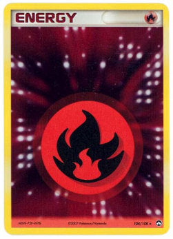 Fire Energy - EX Power Keepers (Holo Rare) [PK-104]