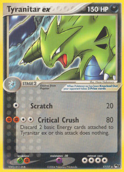 Tyranitar ex - POP Series 1 (Ultra Rare) [POP1-17]