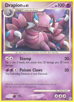 Drapion Lv.41 - Diamond & Pearl (Rare) [DP-23]