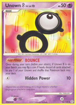 Unown  Lv.12 - Diamond & Pearl (Uncommon) [DP-66]