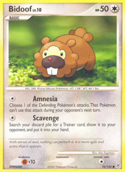 Bidoof Lv.10 - Diamond & Pearl (Common) [DP-70]
