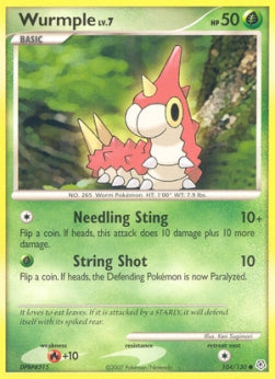 Wurmple Lv.7 - Diamond & Pearl (Common) [DP-104]