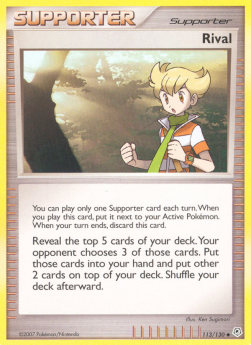 Rival - Diamond & Pearl (Uncommon) [DP-113]