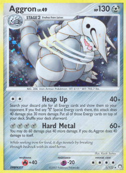 Aggron Lv.49 - Mysterious Treasures (Holo Rare) [MT-1]