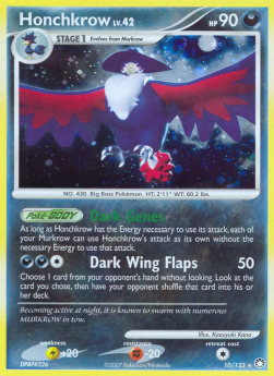Honchkrow Lv.42 - Mysterious Treasures (Holo Rare) [MT-10]