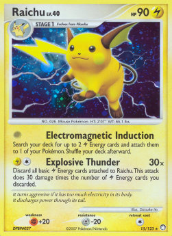 Raichu Lv.40 - Mysterious Treasures (Holo Rare) [MT-15]