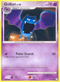 Golbat Lv.22 - Mysterious Treasures (Uncommon) [MT-50]