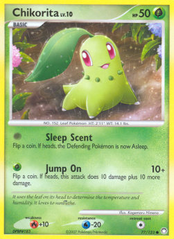 Chikorita Lv.10 - Mysterious Treasures (Common) [MT-77]