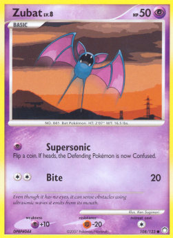 Zubat Lv.8 - Mysterious Treasures (Common) [MT-108]