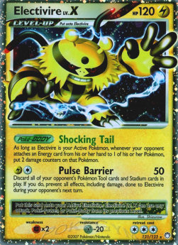 Electivire LV.X - Mysterious Treasures (Ultra Rare) [MT-121]