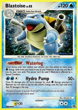 Blastoise Lv.52 - Secret Wonders (Holo Rare) [SW-2]