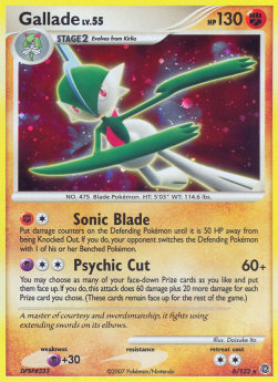 Gallade Lv.55 - Secret Wonders (Holo Rare) [SW-6]